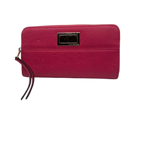 Juicy Couture Handbags - Juicy Couture Women's Zip-Around Wallet Pink Leather OS